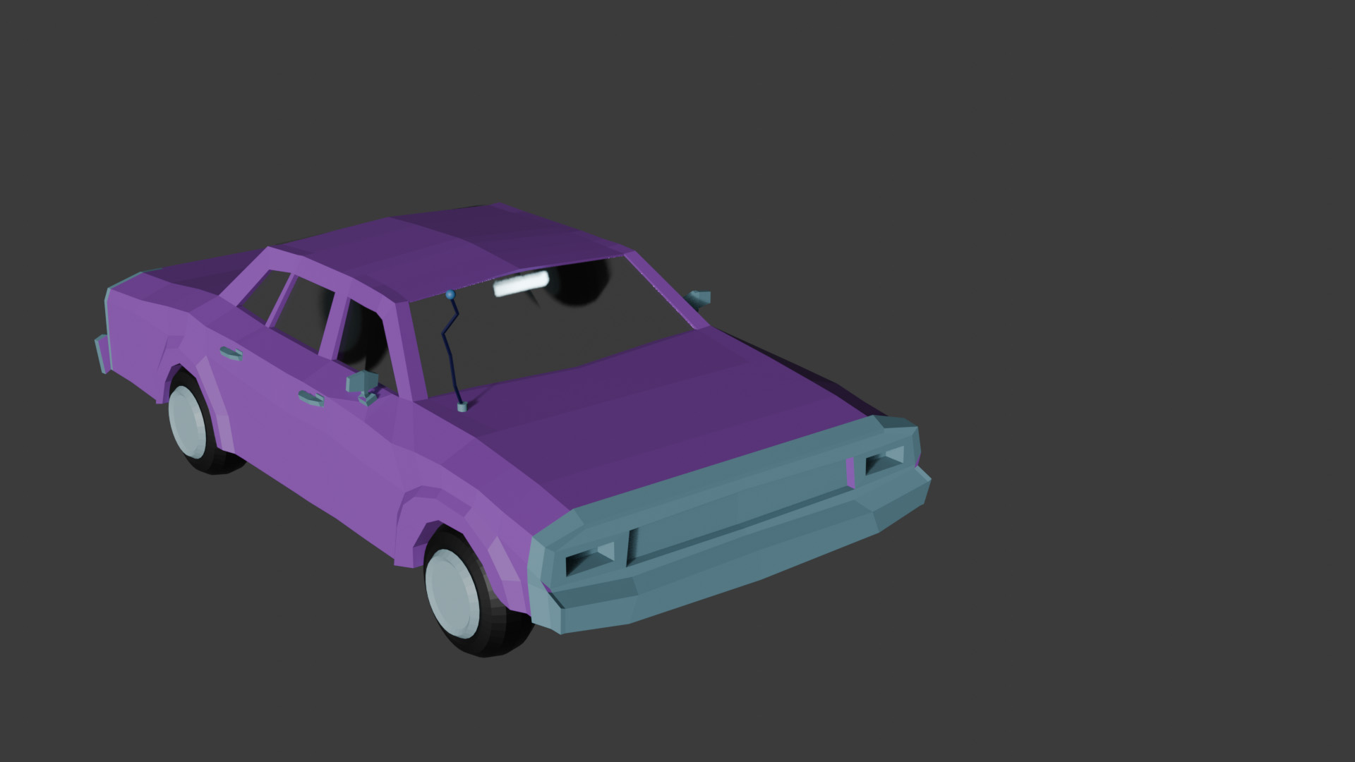 car model render